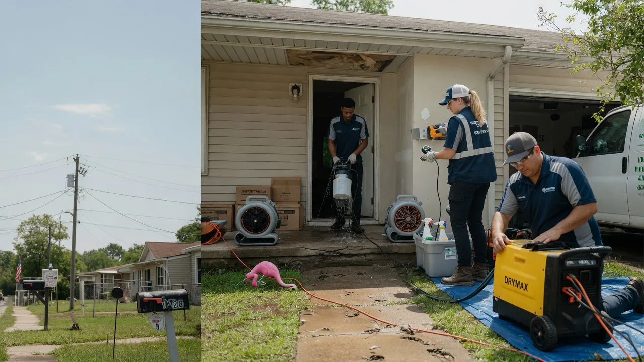 Storm Damage Water Removal in Bristow, OK near me
